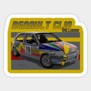 Renault Clio Williams Sticker